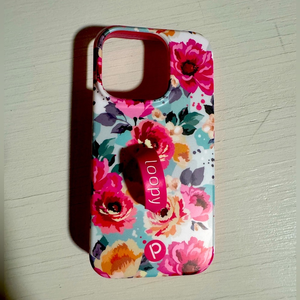 Loopy Case - IPhone 14 Pro Peonies